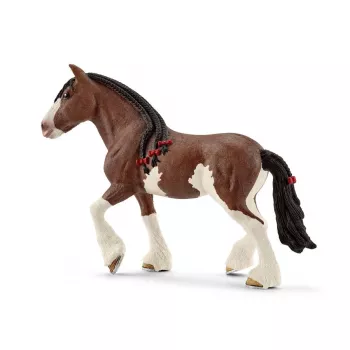 schleich FARM WORLD Clydesdale-tamma, 3 vuotta, maatilan eläimet / maatilalelut, hevoset, monivärinen, muovi, 1 kpl