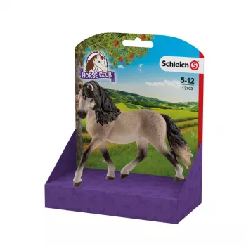 schleich HORSE CLUB andalusialainen tamma, 5 vuotta, hevoset, beige, ruskea, muovi, 1 kpl