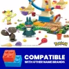 MEGA Pokémon maailmanpyörärakennussarja, 4 toimintahahmoa (393 osaa) lapsille