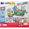 MEGA Pokémon maailmanpyörärakennussarja, 4 toimintahahmoa (393 osaa) lapsille
