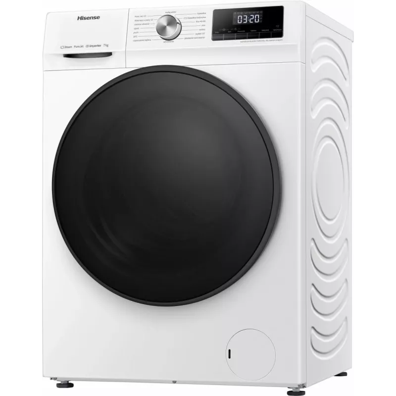 Hisense WFQA7014EVJM pyykinpesukone edestä täytettävä 7 kg 1310 kierr./min valkoinen