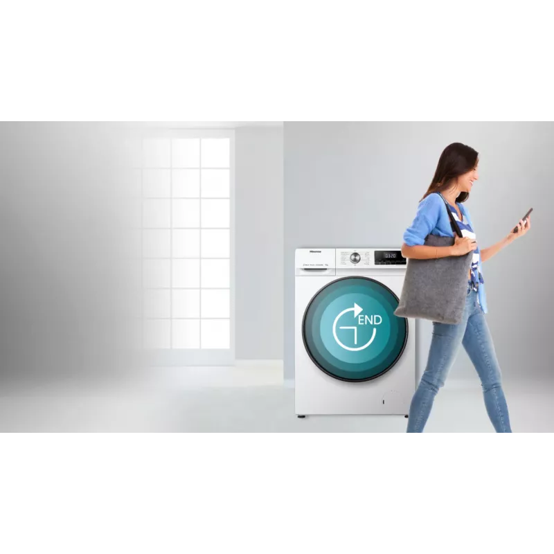 Hisense WFQA7014EVJM pyykinpesukone edestä täytettävä 7 kg 1310 kierr./min valkoinen