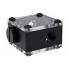 Alphacool Eisfluegel virtausilmaisin G1/4, neliö, asetaali, musta