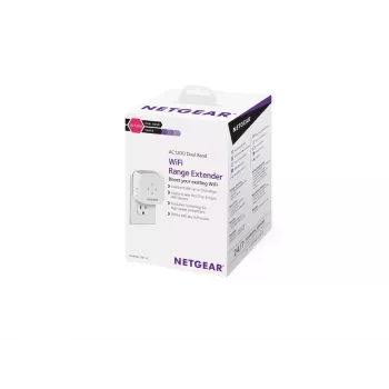NETGEAR EX6110 verkkolähetin ja -vastaanotin valkoinen 10, 100, 300 Mbit/s