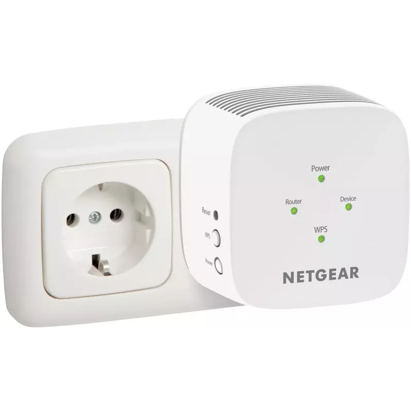 NETGEAR EX6110 verkkolähetin ja -vastaanotin valkoinen 10, 100, 300 Mbit/s