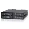 SSD-kotelo Icy Dock ToughArmor MB699VP-B V3 4 asemaa 2,5 tuuman PCIe