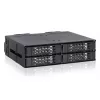 SSD-kotelo Icy Dock ToughArmor MB699VP-B V3 4 asemaa 2,5 tuuman PCIe