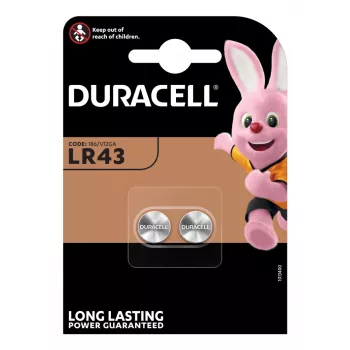 Duracell LR43 kertakäyttöinen SR43 alkaliparisto