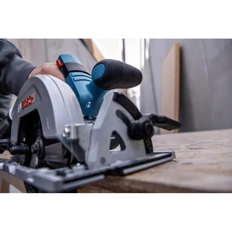 Bosch GKS 18V-57-2 Professional akkukäyttöinen pyörösaha, 18 V, 165 mm, ilman akkua, sininen/musta