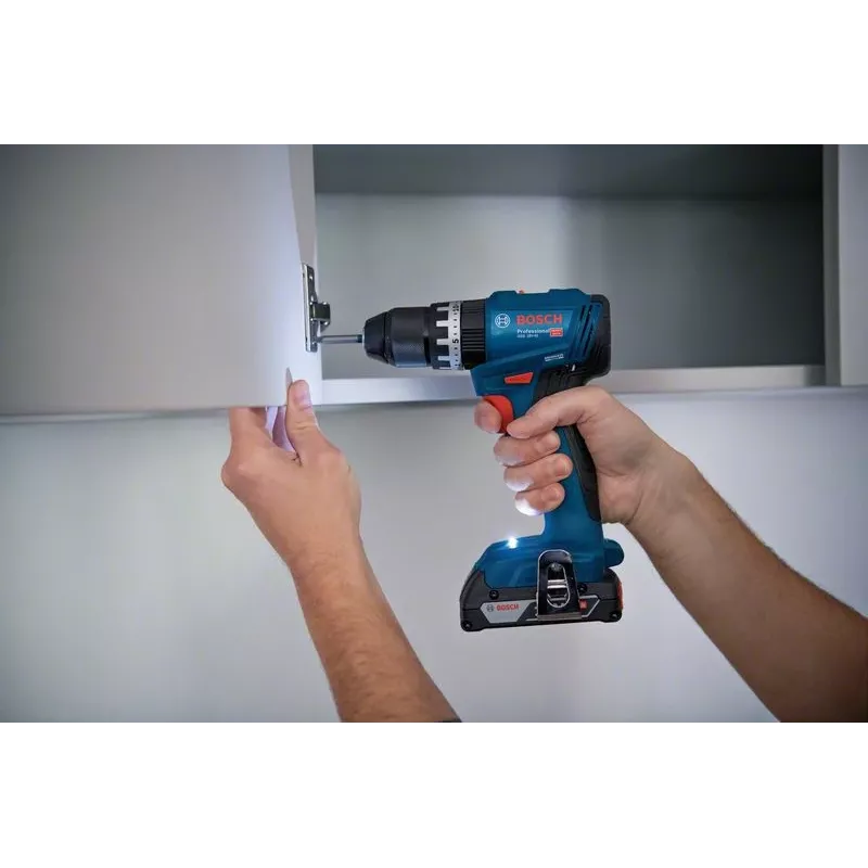 Bosch GSB 18V-45 Professional akkuiskuporakone, 18 V, 45 Nm, 13 mm istukka, ilman akkua, L-BOXX, sininen/musta