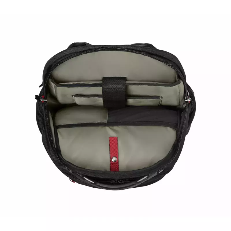 Vapaa-ajan reppu Wenger SwissGear Meteor musta polyesteri PVC rPET