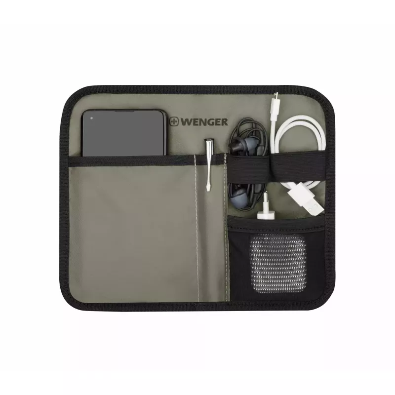 Vapaa-ajan reppu Wenger SwissGear Meteor musta polyesteri PVC rPET