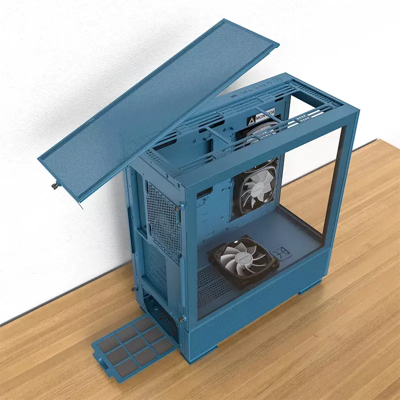 PC-kotelo Montech SKY TWO Midi Tower sininen