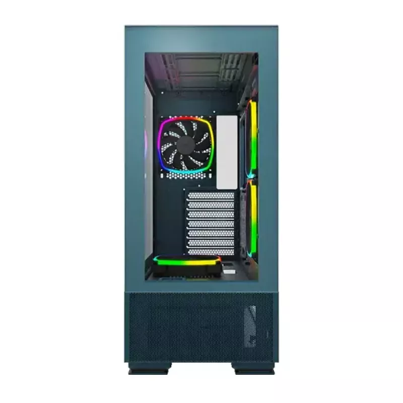 PC-kotelo Montech SKY TWO Midi Tower sininen