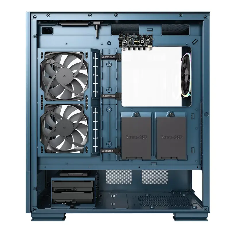 PC-kotelo Montech SKY TWO Midi Tower sininen