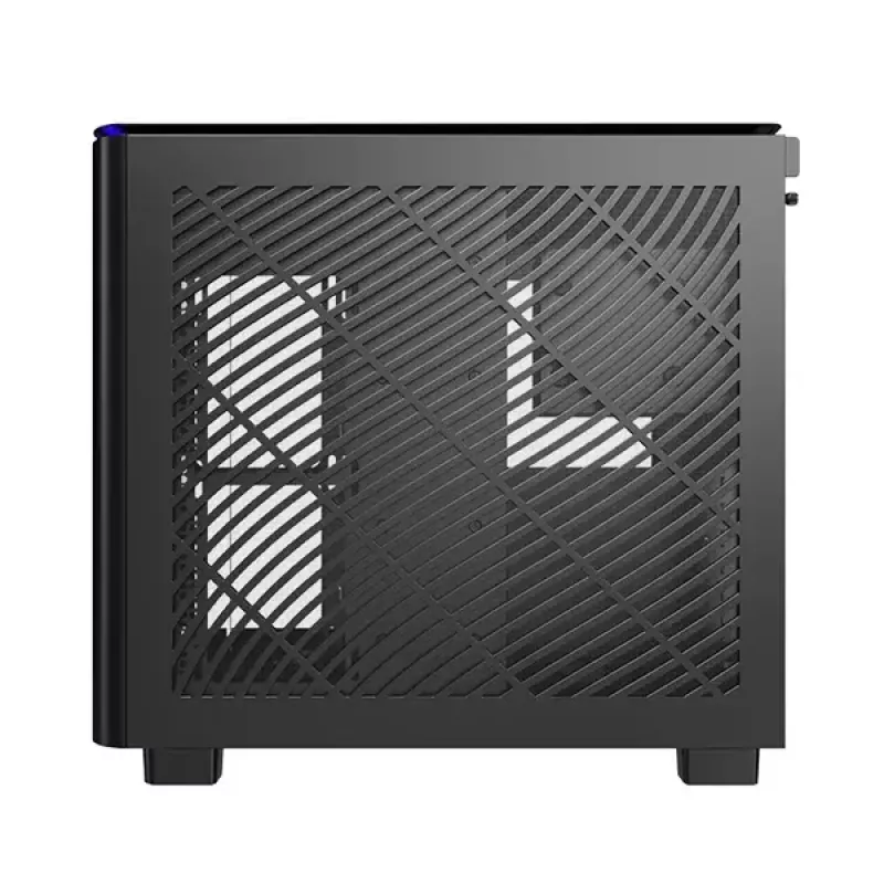 Montech KING 95 PRO Midi Tower -kotelo, karkaistu lasi, ARGB, punainen