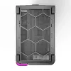 Montech KING 95 PRO Midi Tower -kotelo, karkaistu lasi, ARGB, punainen