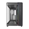 Montech KING 95 PRO Midi Tower -kotelo, karkaistu lasi, ARGB, punainen