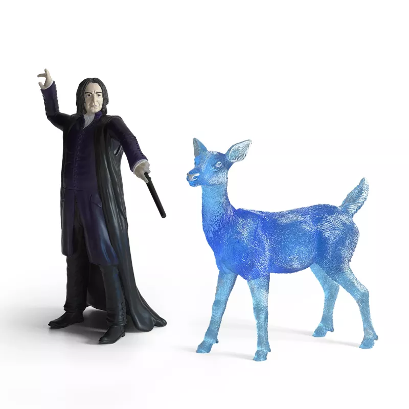 Hahmosarja Schleich Professor Snape & Patronus, malli 1253938, monivärinen