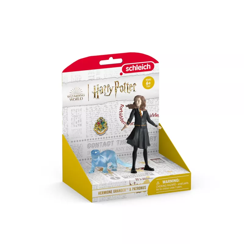 Schleich 42681 Wizarding World Harry Potter Hermione Granger ja Patronus, leikkihahmo
