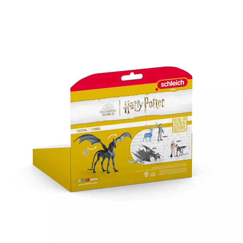 schleich Thestral, 6 vuosi/vuotta, Magical Creatures, musta