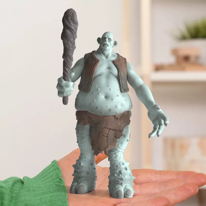 schleich Troll, 6 vuosi/vuotta, Magical Creatures, monivärinen