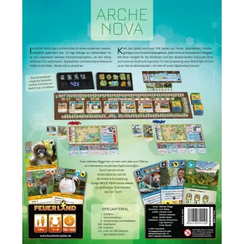 Lautapeli Pegasus Spiele Arche Nova — Querdenken-perhepeli, yli 14-vuotiaille