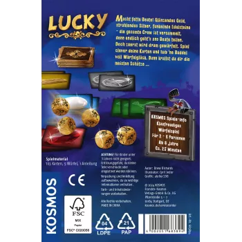 Kosmos Lucky 25 min lautapeli taktiikka