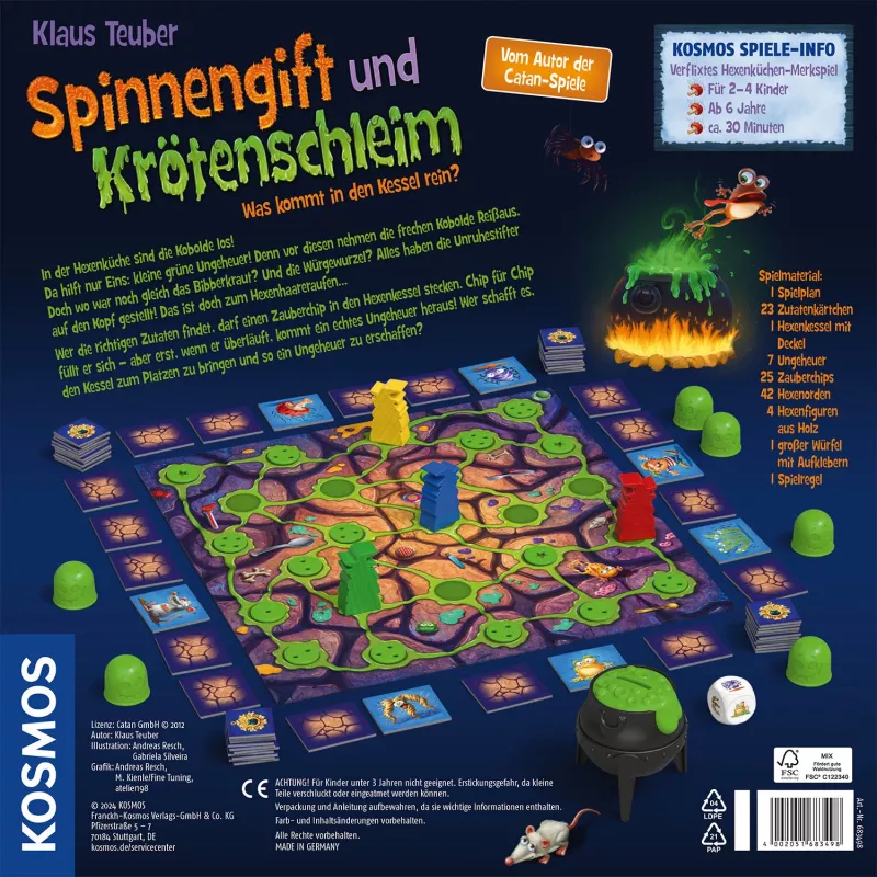 Kosmos 45496913 lauta-/korttipeli 30 min lautapeli muisti