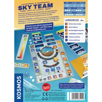 Kosmos Sky Team 20 min lautapeli matka/seikkailu