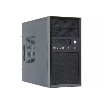 Chieftec CT-01B-350GPB tietokonekotelo Mini Tower musta 350 W