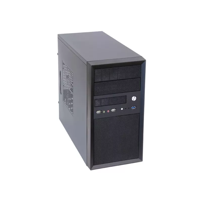 Chieftec CT-01B-350GPB tietokonekotelo Mini Tower musta 350 W