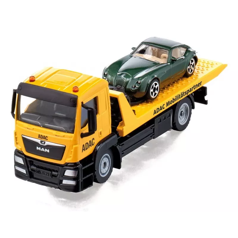 Auto-mallisarja Siku MAN hinausauto ADAC, esikoottu mittakaava 1:55, 58×170×57 mm