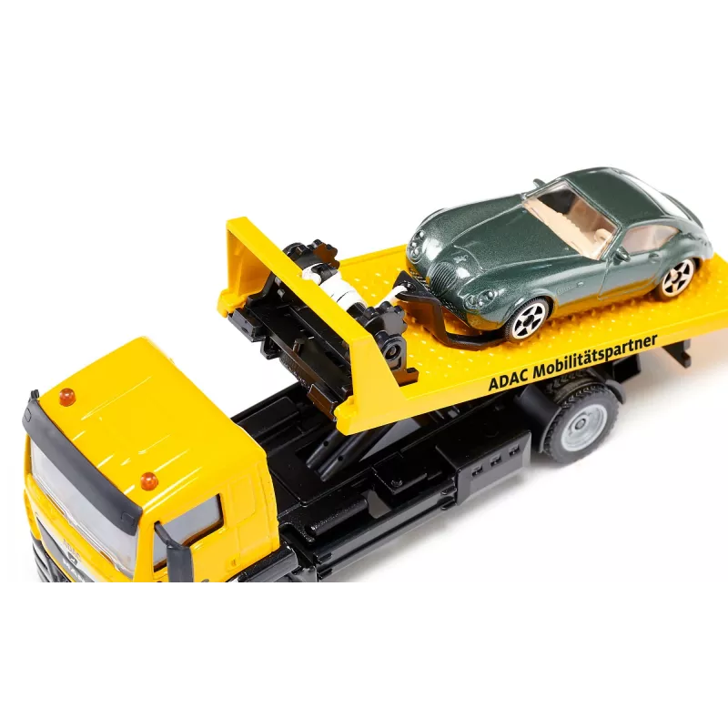 Auto-mallisarja Siku MAN hinausauto ADAC, esikoottu mittakaava 1:55, 58×170×57 mm