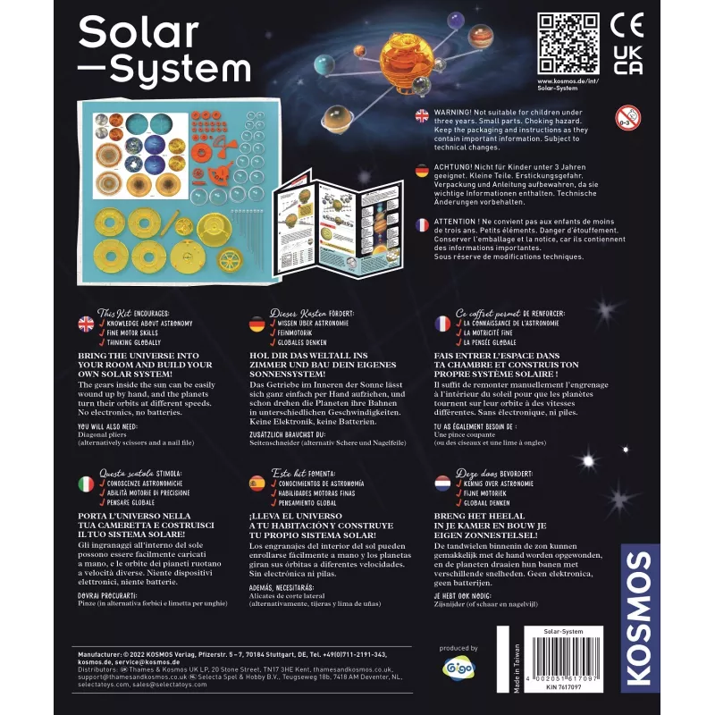 Kosmos Sonnensystem, aurinkokunta, tähtitiede, 8 vuosi/vuotta, sininen