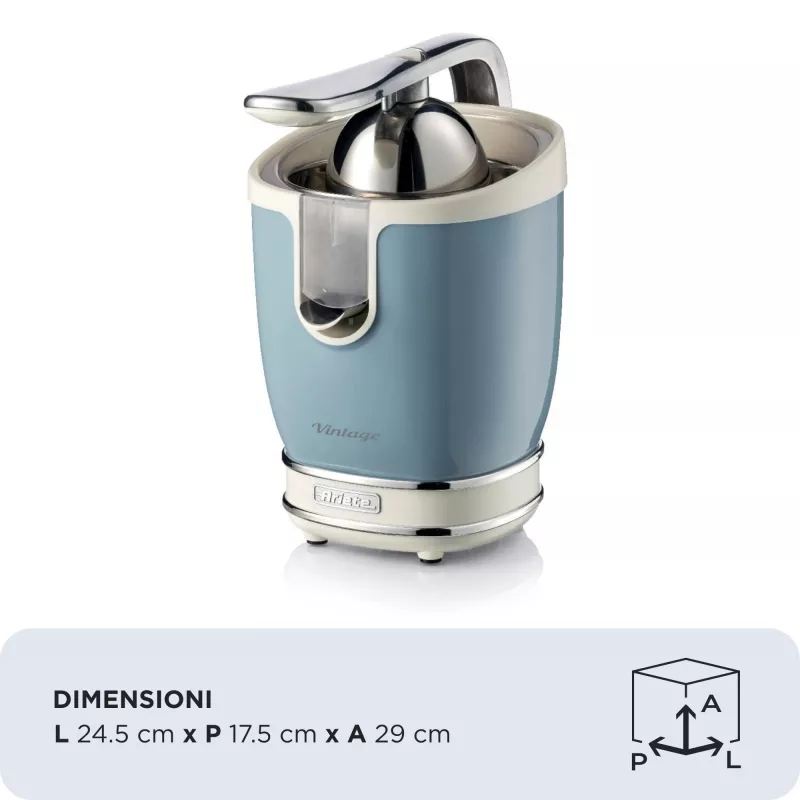 Sähköinen sitruspuristin Ariete 0413/05 0,6L 85W sininen