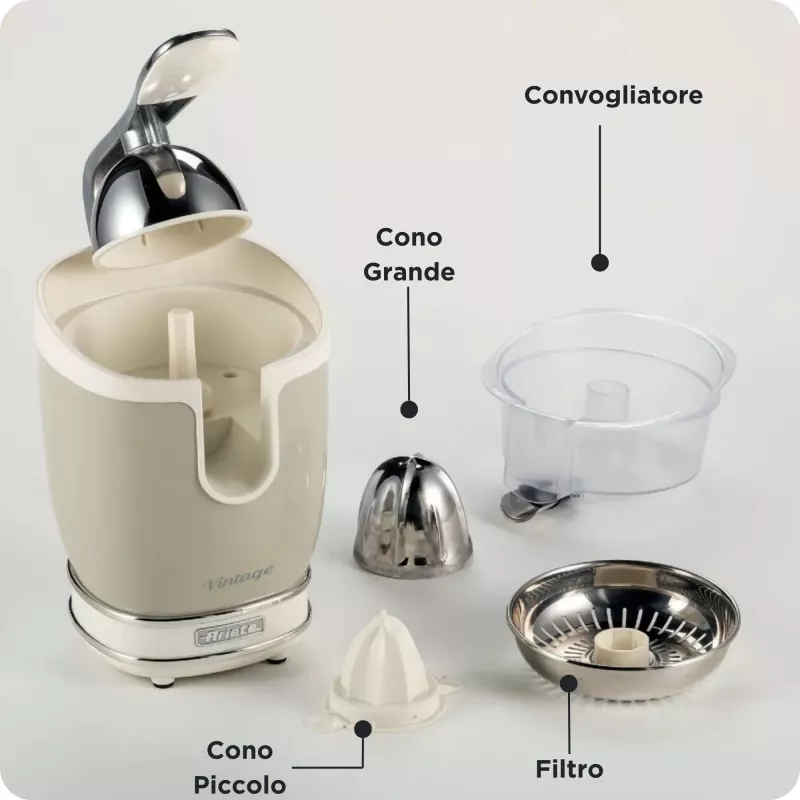 Sähköinen sitruspuristin Ariete 0413/03 0,6L 85W beige