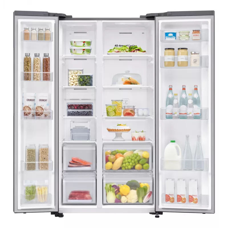 Samsung RS62DG5003S9 Side-by-Side-jääkaappi, vapaasti seisova, 655 l, ruostumaton teräs