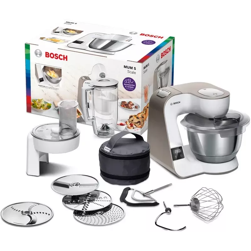 Bosch MUM5XW20 yleiskone 1 000 W 3,9 L valkoinen