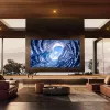 Hisense 85UXNQ 215 cm (85 tuuman) 4K Ultra HD QLED-televisio, 120 Hz, AMD FreeSync, kolmoisvirittimellä, musta