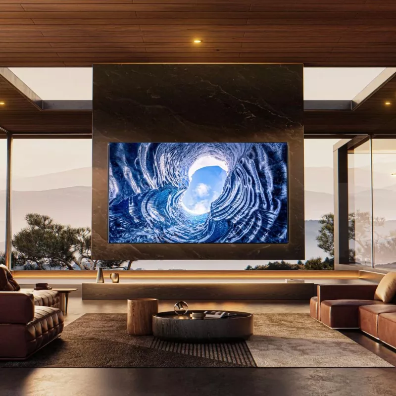 Hisense 85UXNQ 215 cm (85 tuuman) 4K Ultra HD QLED-televisio, 120 Hz, AMD FreeSync, kolmoisvirittimellä, musta