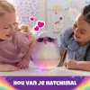 Hatchimals Alive Mystery Hatch Pufficorn Spinmaster AA-paristo pinkki valkoinen