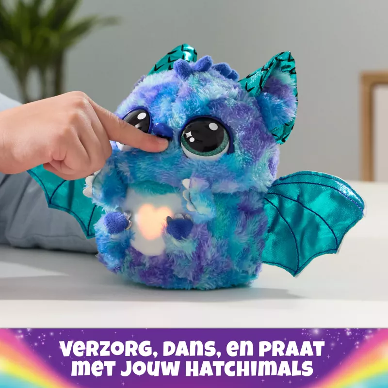 Hatchimals Alive Mystery Hatch Draggle Spinmaster pinkki valkoinen AA