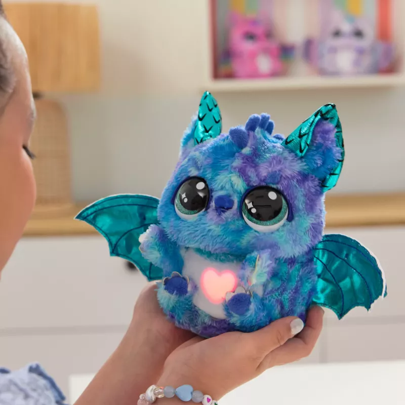 Hatchimals Alive Mystery Hatch Draggle Spinmaster pinkki valkoinen AA