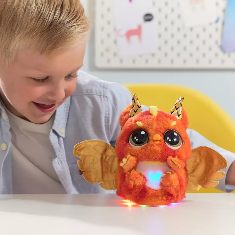 Hatchimals Alive Mystery Hatch Draggle Spinmaster pinkki valkoinen AA