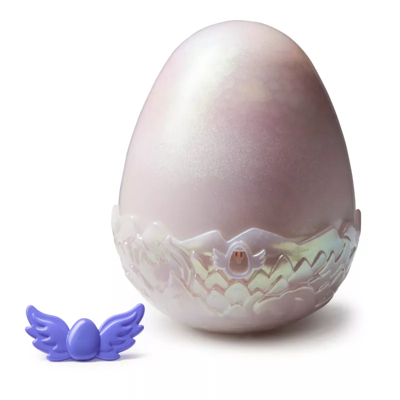 Hatchimals Alive Mystery Hatch Draggle Spinmaster pinkki valkoinen AA
