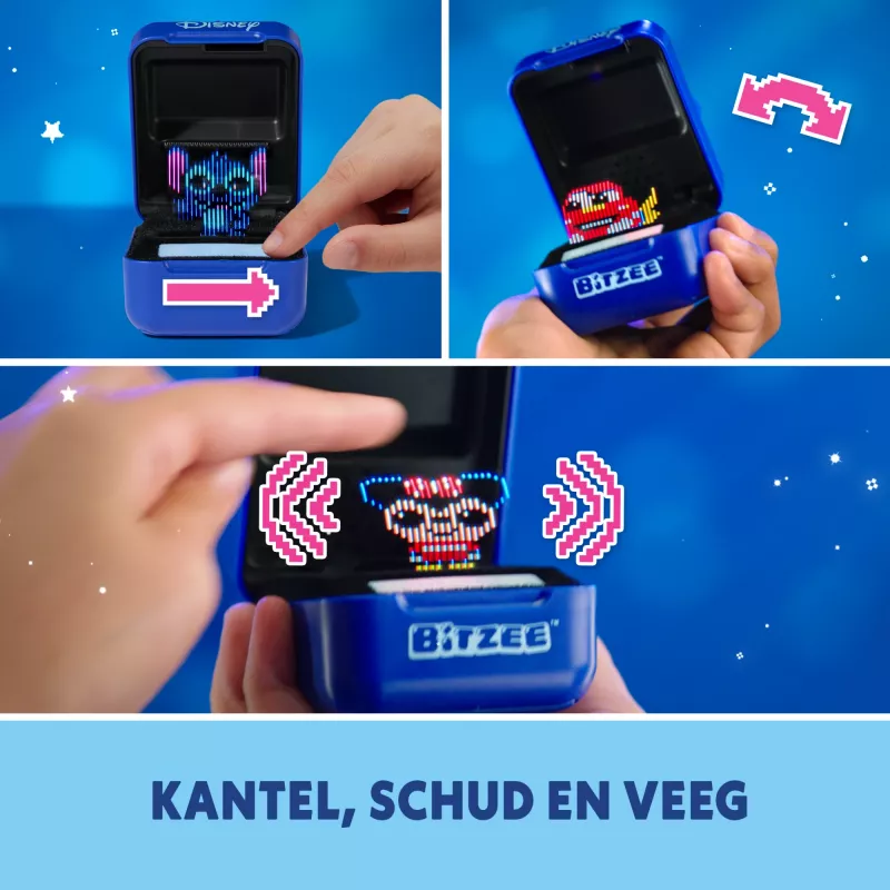 Bitzee Toy Disney Bitzee paristotyyppi AA sininen