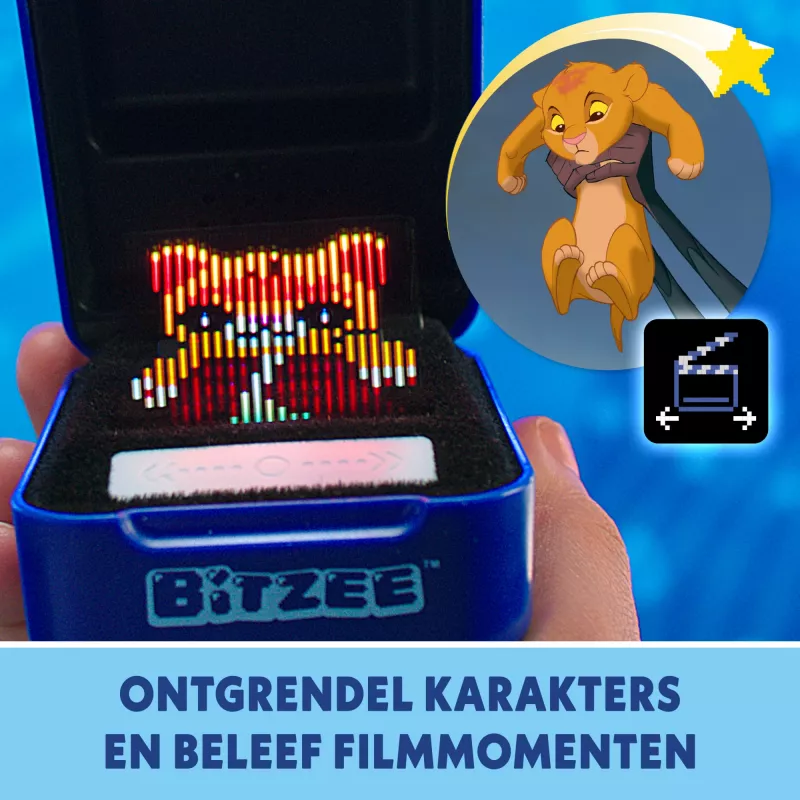 Bitzee Toy Disney Bitzee paristotyyppi AA sininen