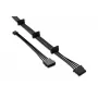 Kaapeli SATA–Molex be quiet! CM-30750 0,7 m