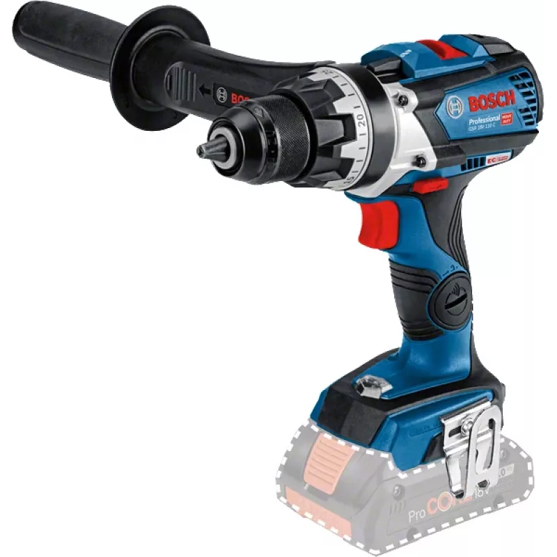 Bosch GSR 18V-110 C 2100 kierr./min avaimeton 1,8 kg musta, sininen